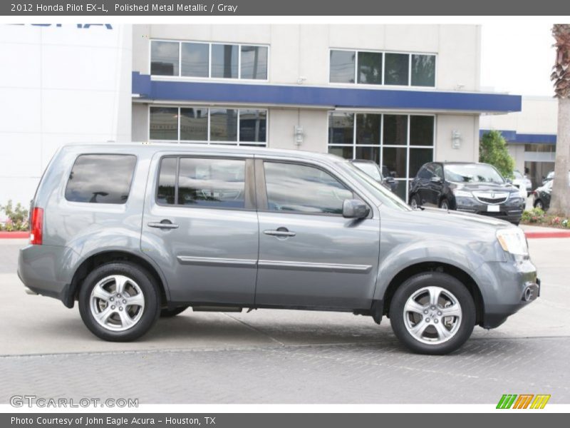 Polished Metal Metallic / Gray 2012 Honda Pilot EX-L