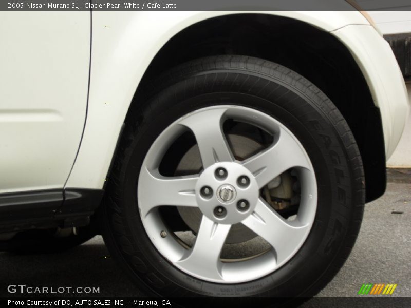 Glacier Pearl White / Cafe Latte 2005 Nissan Murano SL