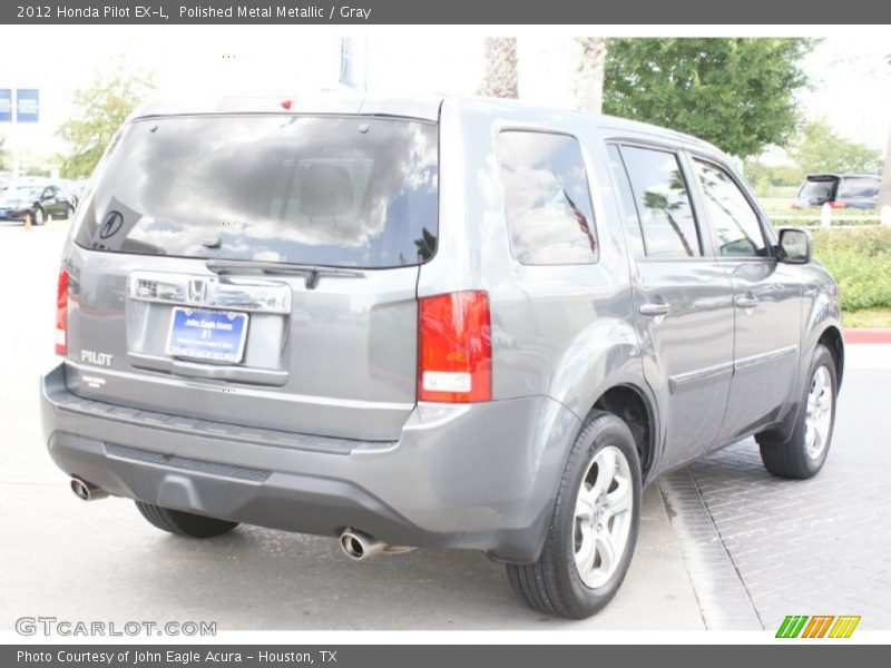Polished Metal Metallic / Gray 2012 Honda Pilot EX-L