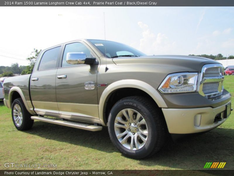 Front 3/4 View of 2014 1500 Laramie Longhorn Crew Cab 4x4
