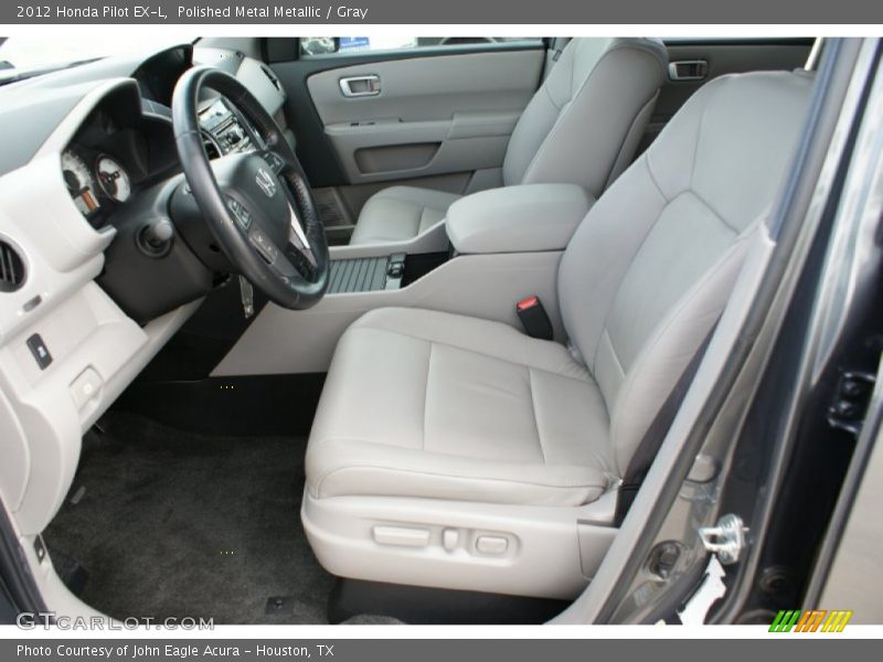 Polished Metal Metallic / Gray 2012 Honda Pilot EX-L