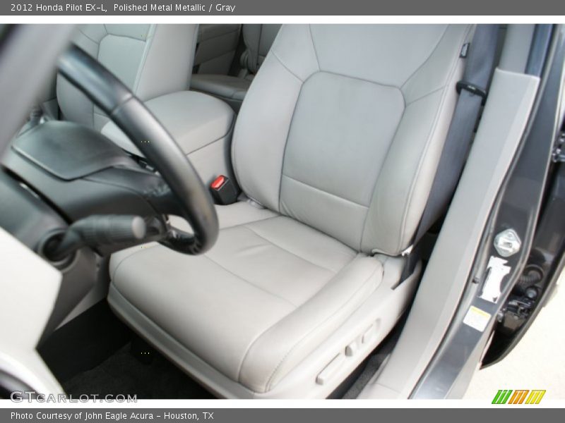 Polished Metal Metallic / Gray 2012 Honda Pilot EX-L