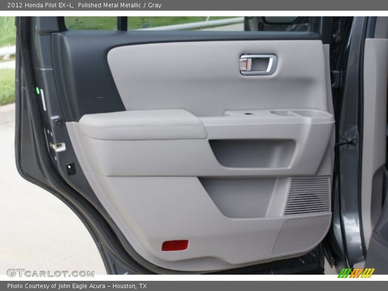 Polished Metal Metallic / Gray 2012 Honda Pilot EX-L