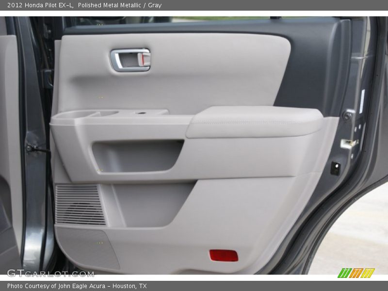 Polished Metal Metallic / Gray 2012 Honda Pilot EX-L