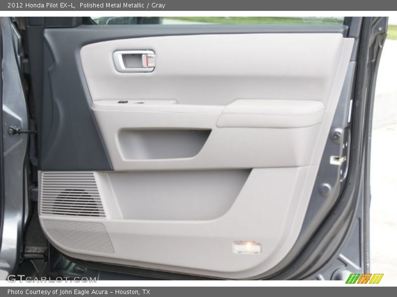 Polished Metal Metallic / Gray 2012 Honda Pilot EX-L
