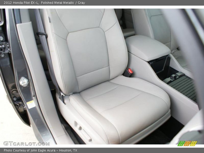 Polished Metal Metallic / Gray 2012 Honda Pilot EX-L