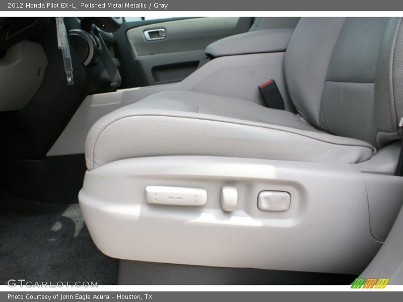 Polished Metal Metallic / Gray 2012 Honda Pilot EX-L