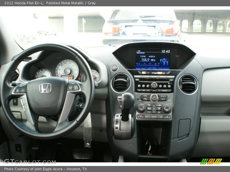 Polished Metal Metallic / Gray 2012 Honda Pilot EX-L