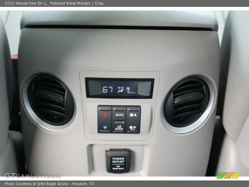 Polished Metal Metallic / Gray 2012 Honda Pilot EX-L