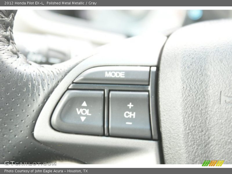 Polished Metal Metallic / Gray 2012 Honda Pilot EX-L