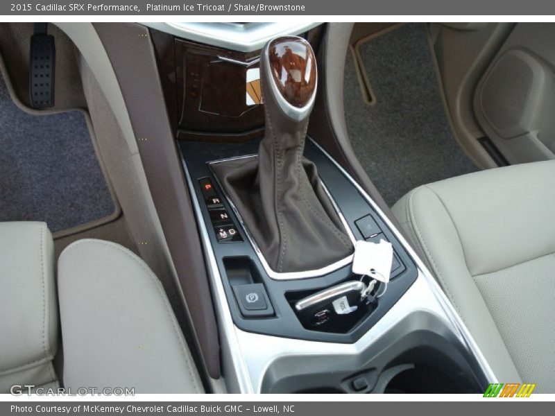Platinum Ice Tricoat / Shale/Brownstone 2015 Cadillac SRX Performance