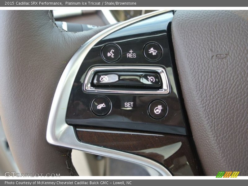 Platinum Ice Tricoat / Shale/Brownstone 2015 Cadillac SRX Performance