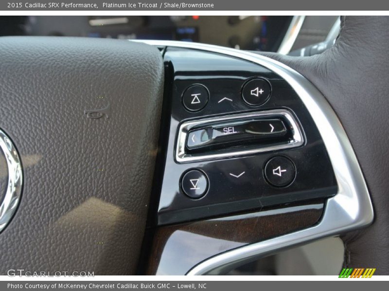 Platinum Ice Tricoat / Shale/Brownstone 2015 Cadillac SRX Performance