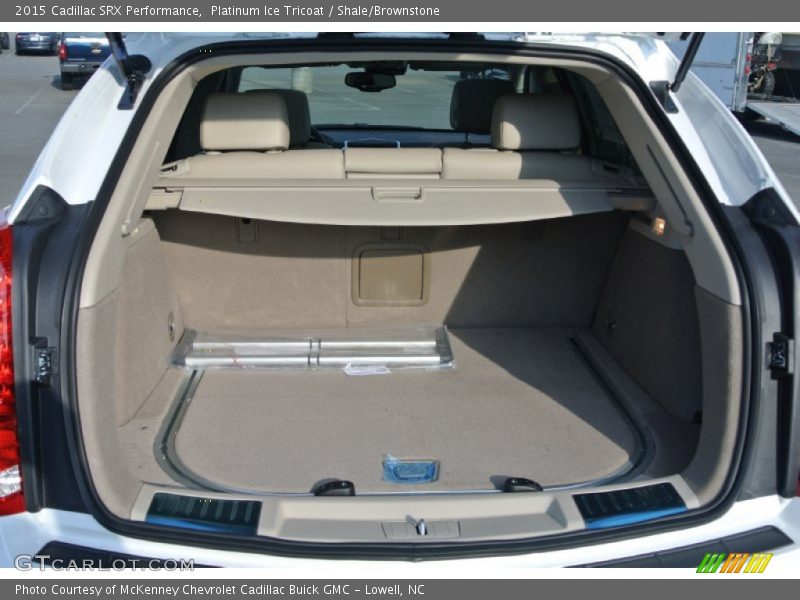 Platinum Ice Tricoat / Shale/Brownstone 2015 Cadillac SRX Performance