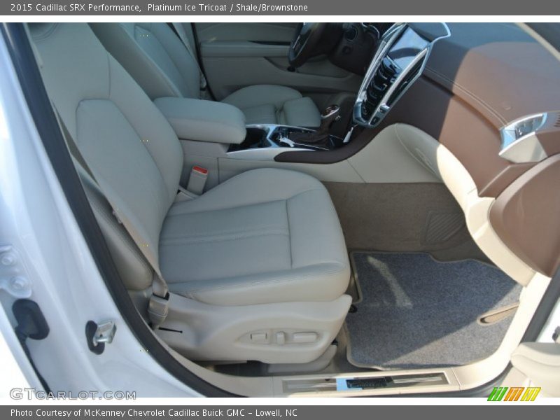 Platinum Ice Tricoat / Shale/Brownstone 2015 Cadillac SRX Performance