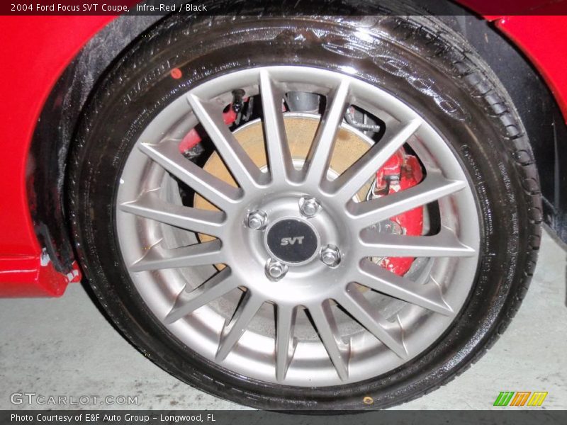 Infra-Red / Black 2004 Ford Focus SVT Coupe