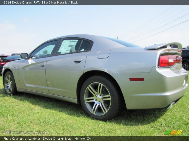 Billet Silver Metallic / Black 2014 Dodge Charger R/T