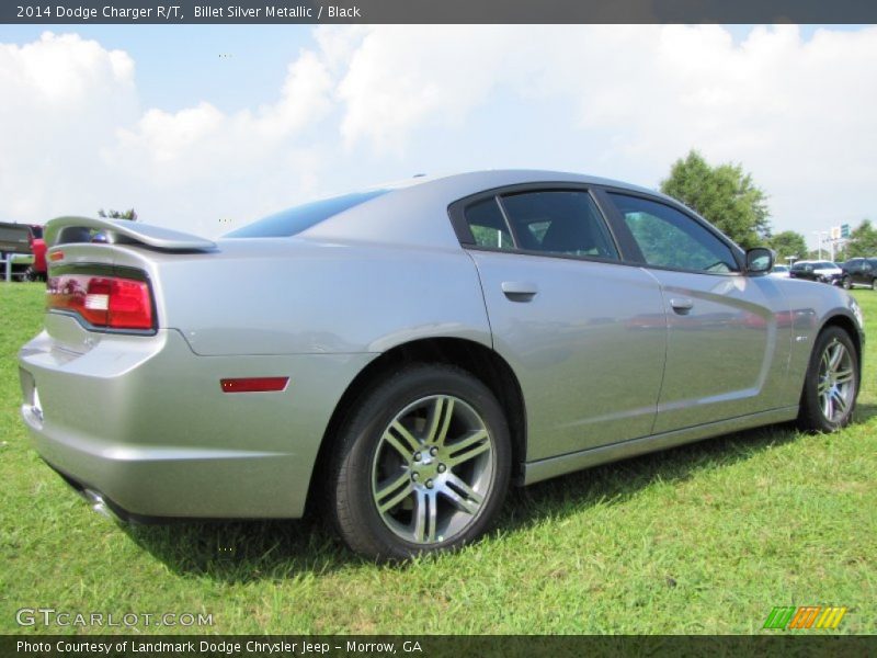 Billet Silver Metallic / Black 2014 Dodge Charger R/T