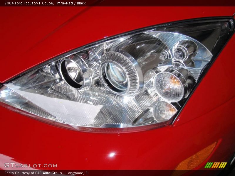 Infra-Red / Black 2004 Ford Focus SVT Coupe