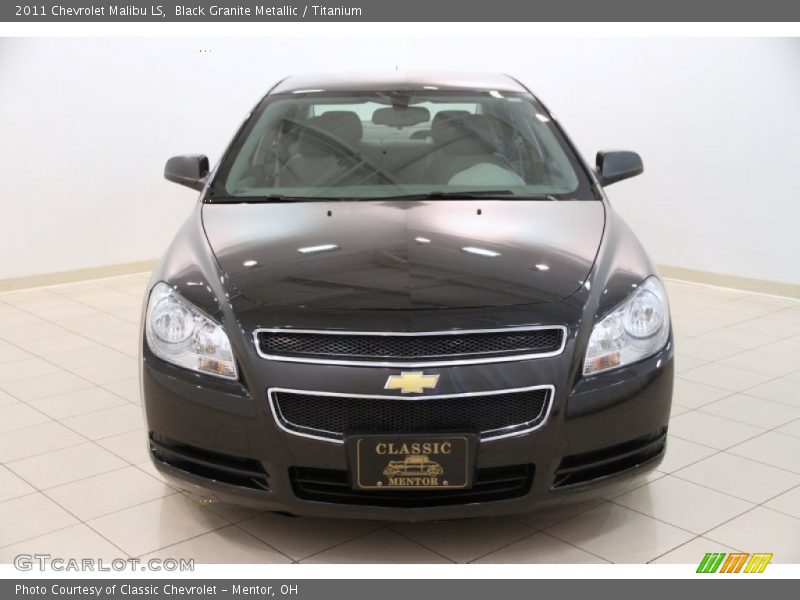 Black Granite Metallic / Titanium 2011 Chevrolet Malibu LS