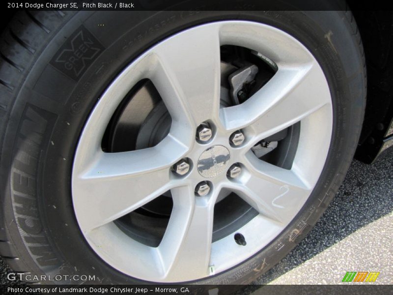 Pitch Black / Black 2014 Dodge Charger SE