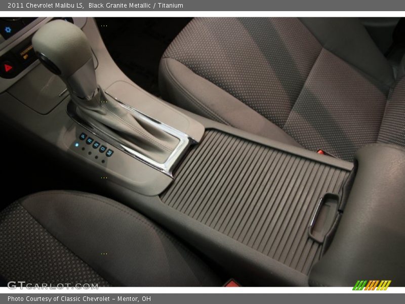 Black Granite Metallic / Titanium 2011 Chevrolet Malibu LS