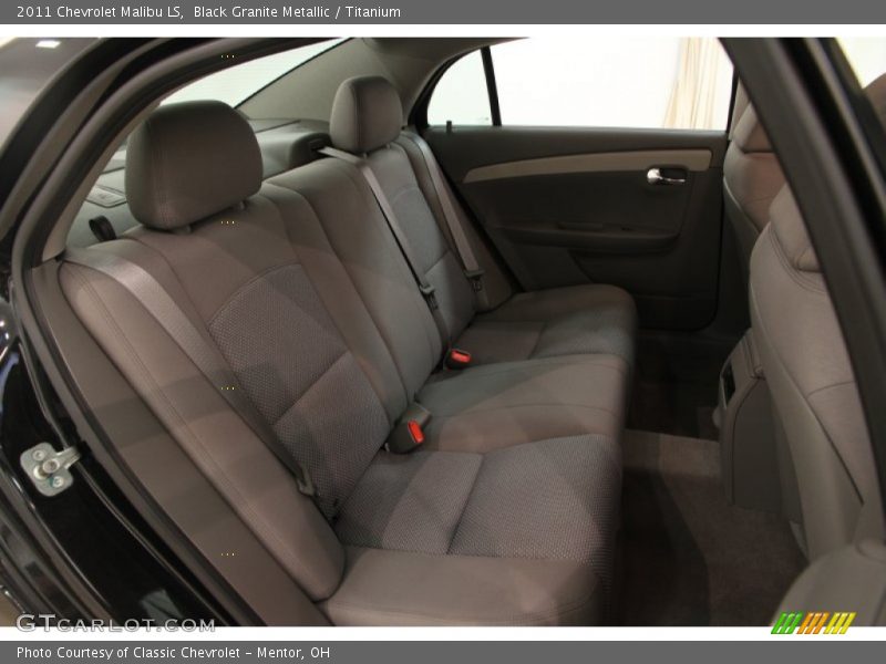 Black Granite Metallic / Titanium 2011 Chevrolet Malibu LS