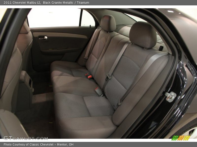 Black Granite Metallic / Titanium 2011 Chevrolet Malibu LS