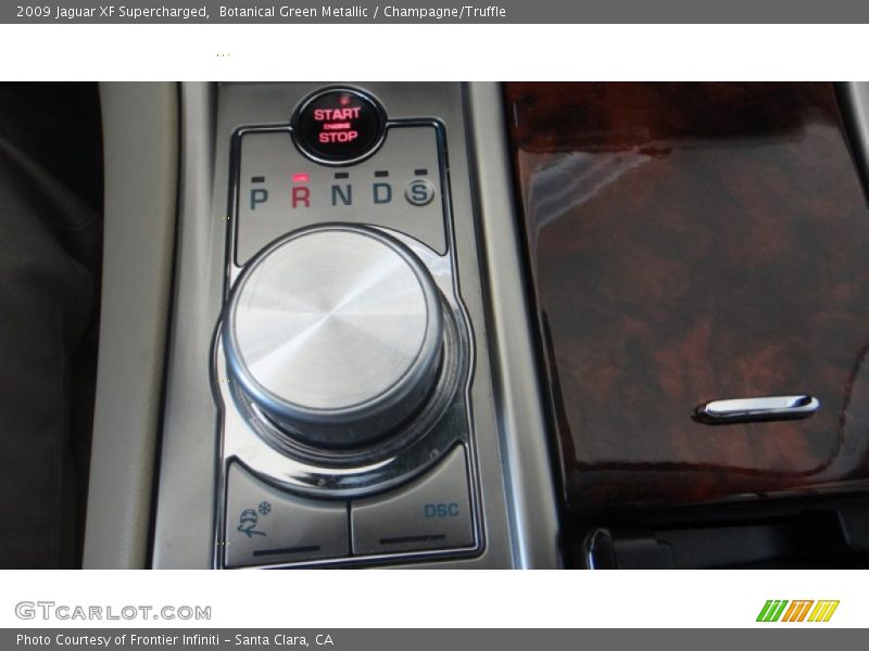 Botanical Green Metallic / Champagne/Truffle 2009 Jaguar XF Supercharged