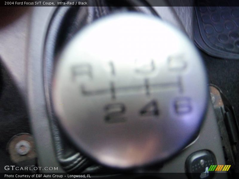 Infra-Red / Black 2004 Ford Focus SVT Coupe