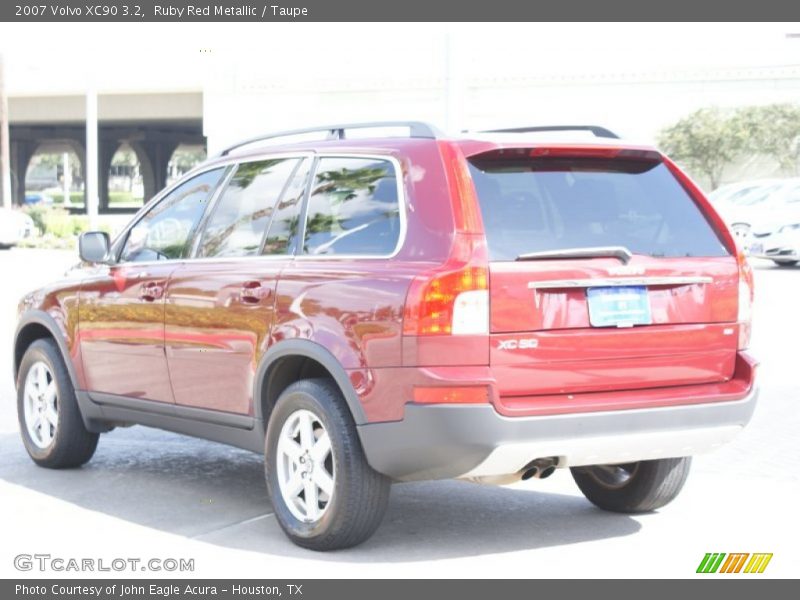 Ruby Red Metallic / Taupe 2007 Volvo XC90 3.2