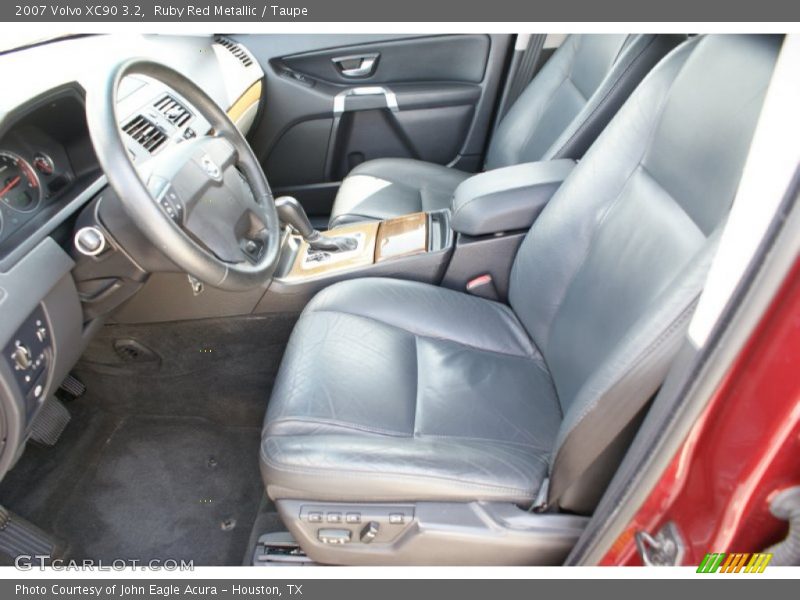 Ruby Red Metallic / Taupe 2007 Volvo XC90 3.2