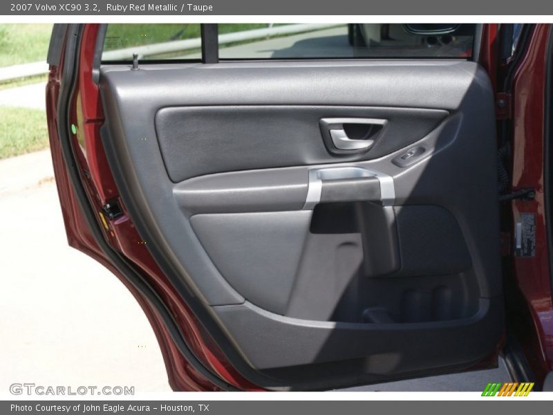 Ruby Red Metallic / Taupe 2007 Volvo XC90 3.2