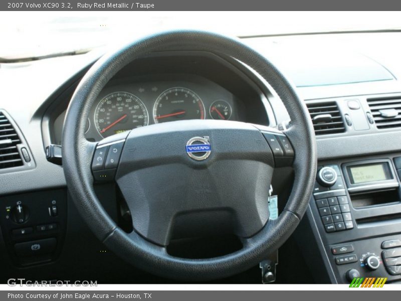 Ruby Red Metallic / Taupe 2007 Volvo XC90 3.2