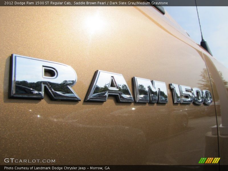 Saddle Brown Pearl / Dark Slate Gray/Medium Graystone 2012 Dodge Ram 1500 ST Regular Cab