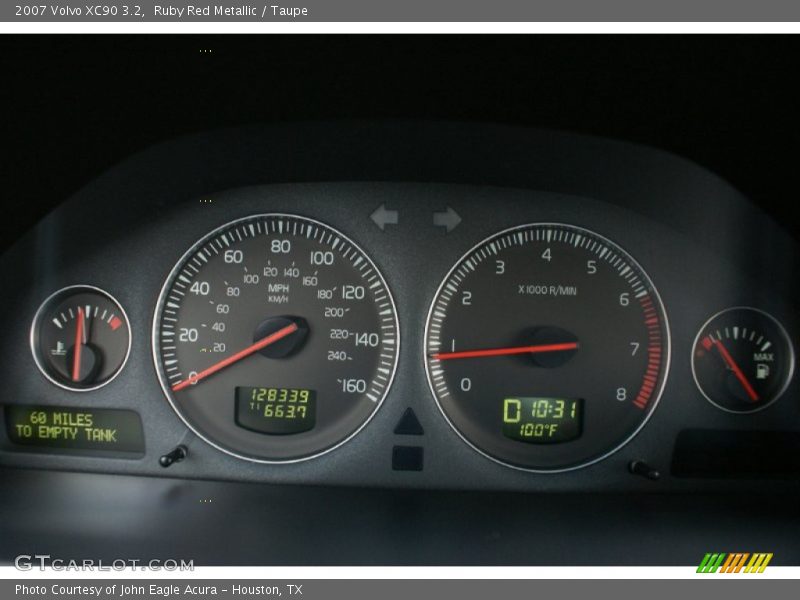 Ruby Red Metallic / Taupe 2007 Volvo XC90 3.2