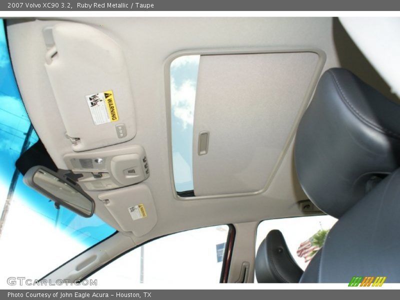 Ruby Red Metallic / Taupe 2007 Volvo XC90 3.2
