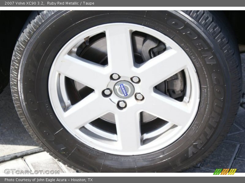Ruby Red Metallic / Taupe 2007 Volvo XC90 3.2