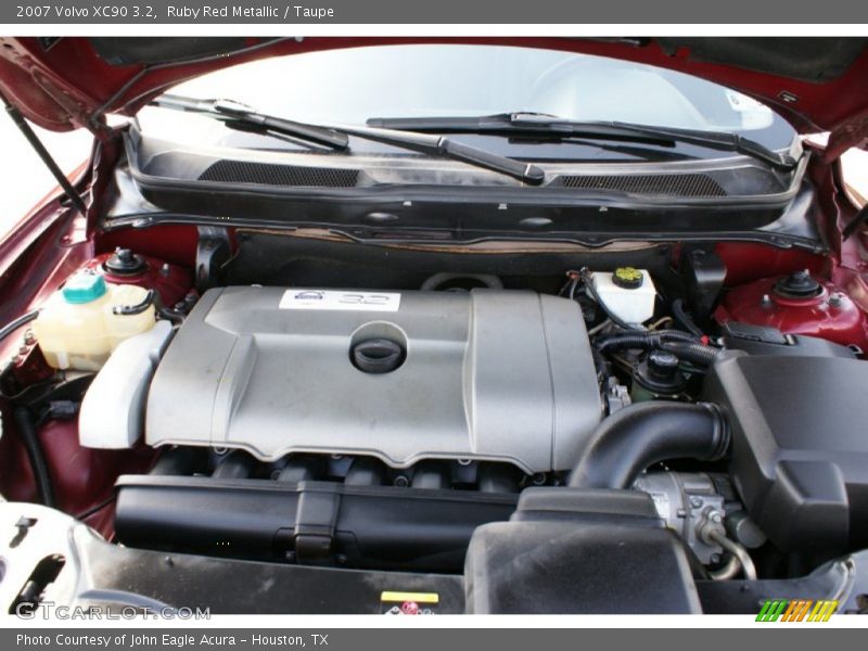 Ruby Red Metallic / Taupe 2007 Volvo XC90 3.2