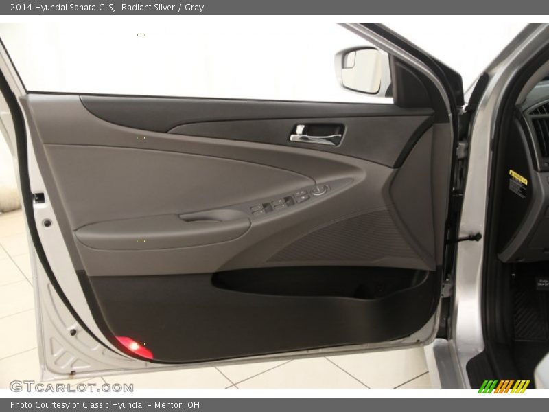 Radiant Silver / Gray 2014 Hyundai Sonata GLS