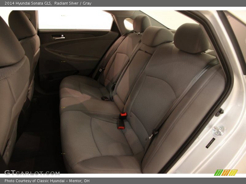 Radiant Silver / Gray 2014 Hyundai Sonata GLS