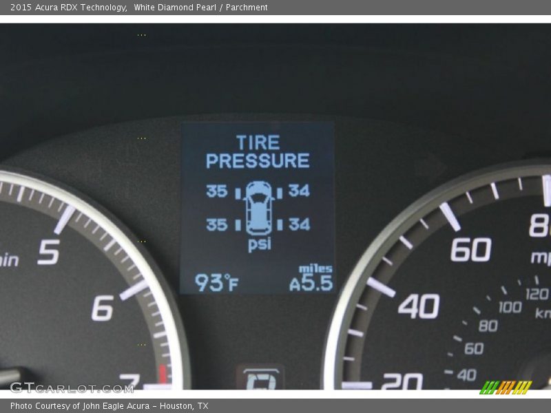 White Diamond Pearl / Parchment 2015 Acura RDX Technology
