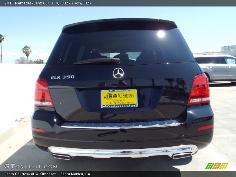 Black / Ash/Black 2015 Mercedes-Benz GLK 350