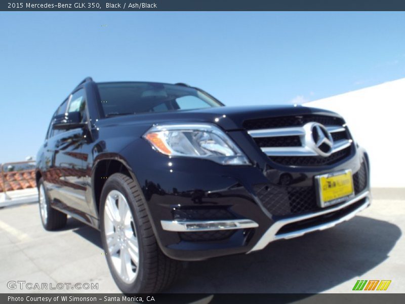 Black / Ash/Black 2015 Mercedes-Benz GLK 350