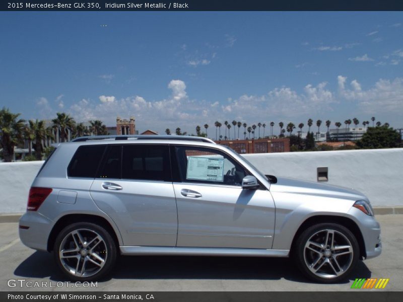 Iridium Silver Metallic / Black 2015 Mercedes-Benz GLK 350