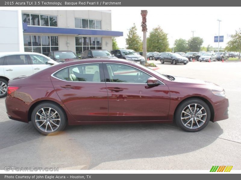 Basque Red Pearl II / Parchment 2015 Acura TLX 3.5 Technology