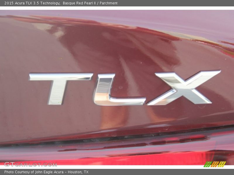 Basque Red Pearl II / Parchment 2015 Acura TLX 3.5 Technology