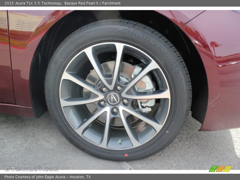 Basque Red Pearl II / Parchment 2015 Acura TLX 3.5 Technology