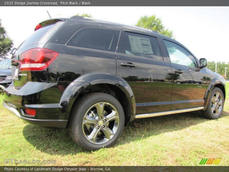 Pitch Black / Black 2015 Dodge Journey Crossroad