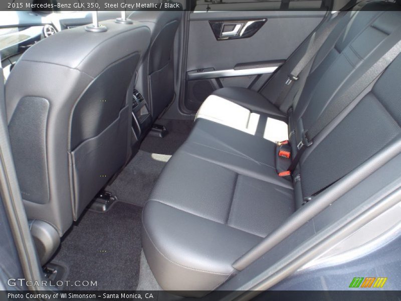 Steel Grey Metallic / Black 2015 Mercedes-Benz GLK 350